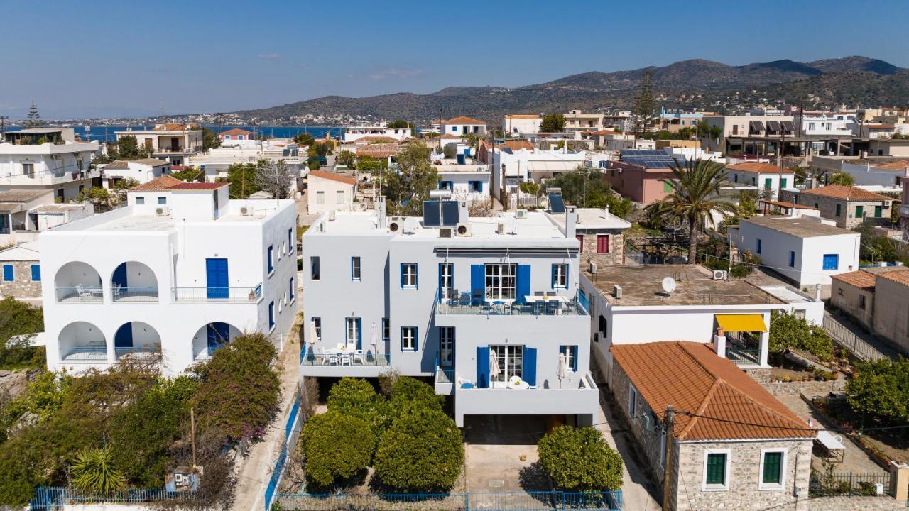 Villa Aeginia 1- Breathtaking Sea View House In Perdika Exterior foto